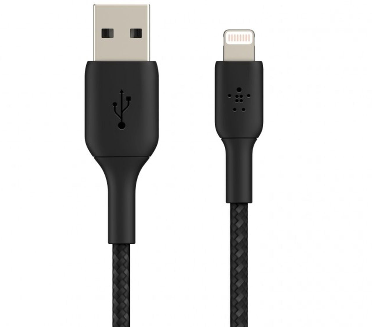 Belkin BoostCharge 1m Braided Lightning to USB-A Cable - Black - Wholesales Supply