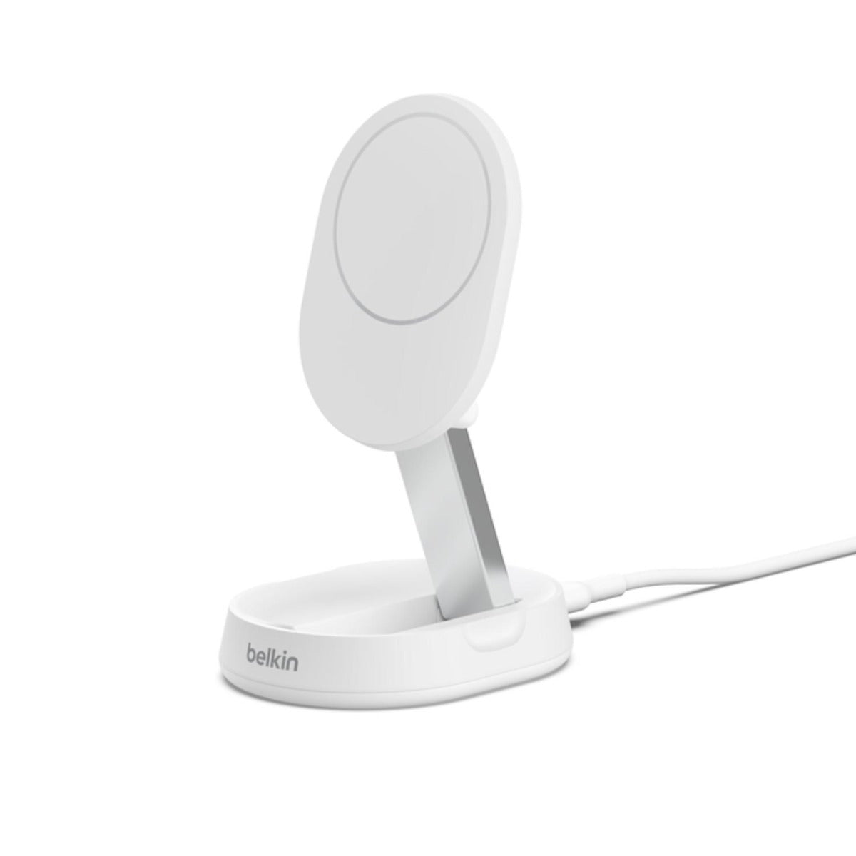 Belkin - Convertible Magnetic Charging Stand -Qi2 - White - Wholesales Supply