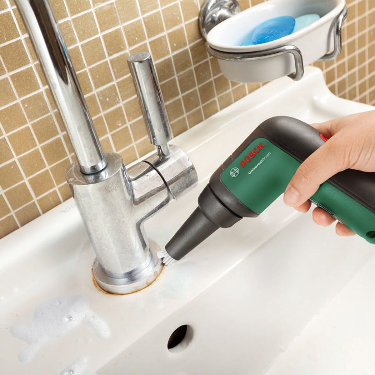 Bosch - 3.6 V Cordless Electric Power Cleaning Brush Cleaner Kit UniversalBrush - Wholesales Supply