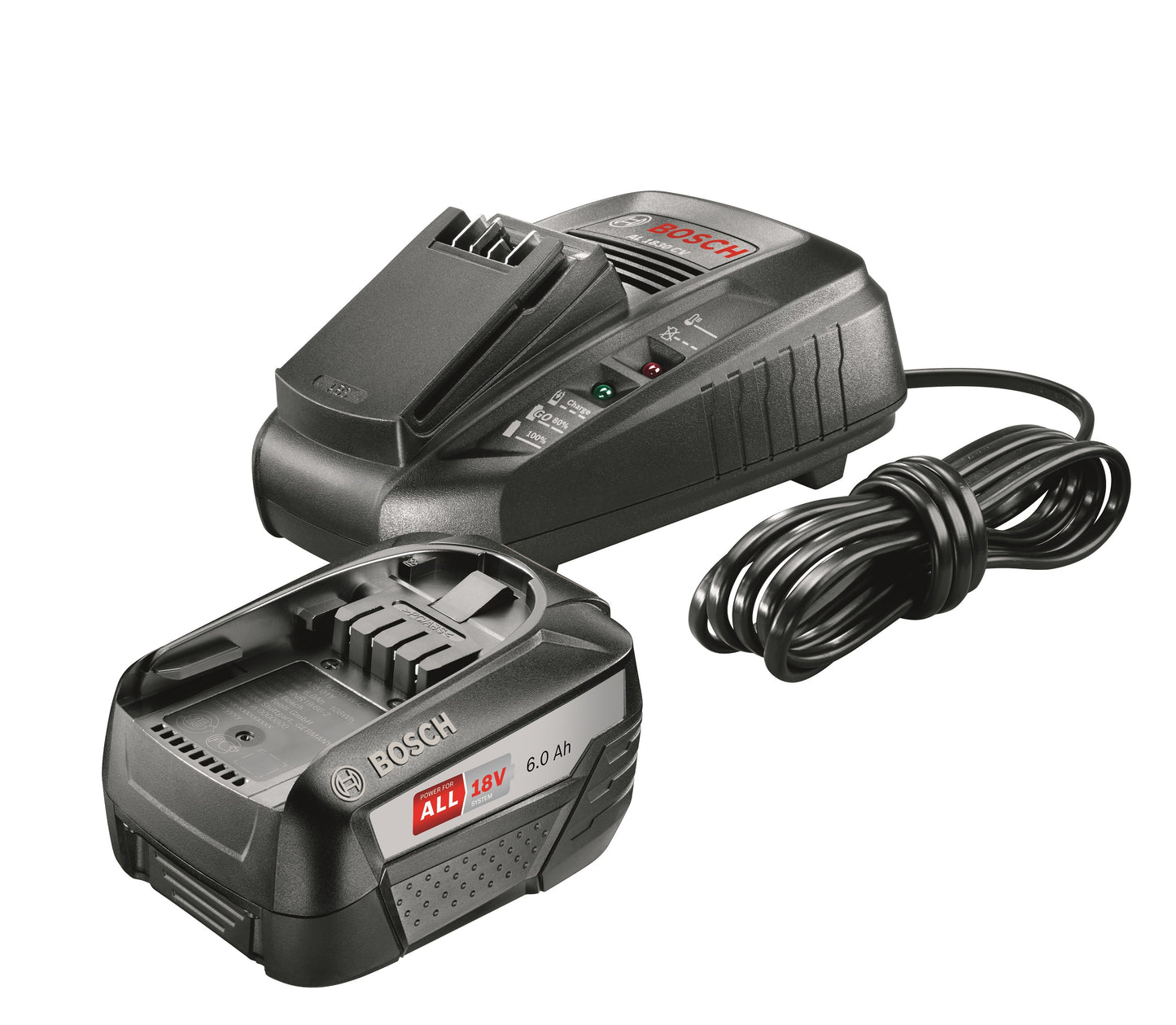 Bosch - L-Ion Battery+Charger Starter Set (1 Battery, 18V, 6.0 Ah, DIY) - Wholesales Supply