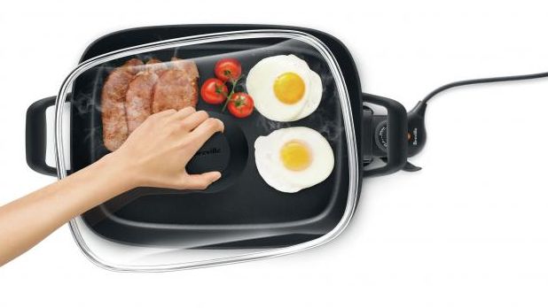 Breville - The Banquet Pan Electric Frypan - Black - Wholesales Supply