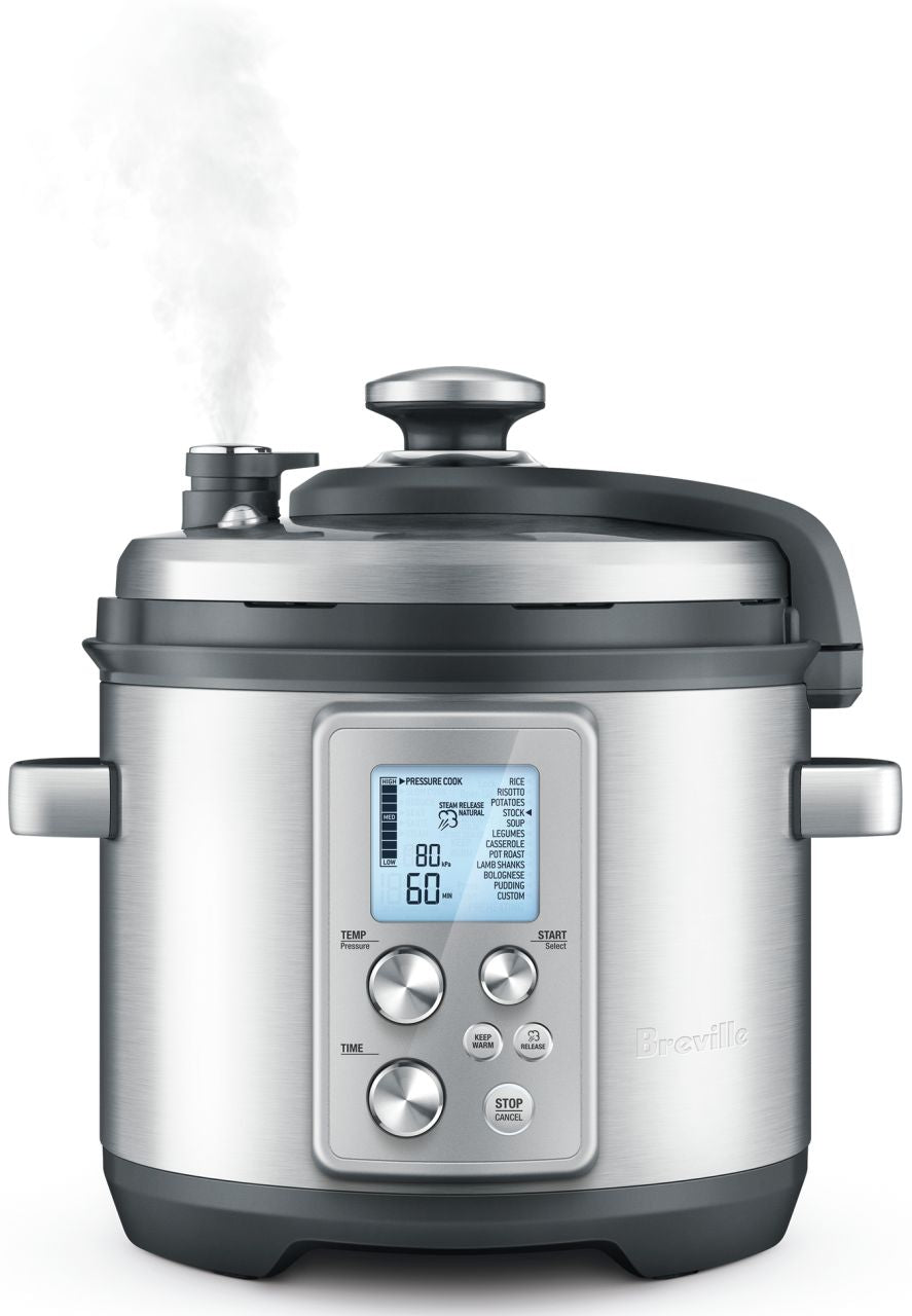 Breville - The Fast Slow Pro Slow Cooker - Stainless Steel - Wholesales Supply