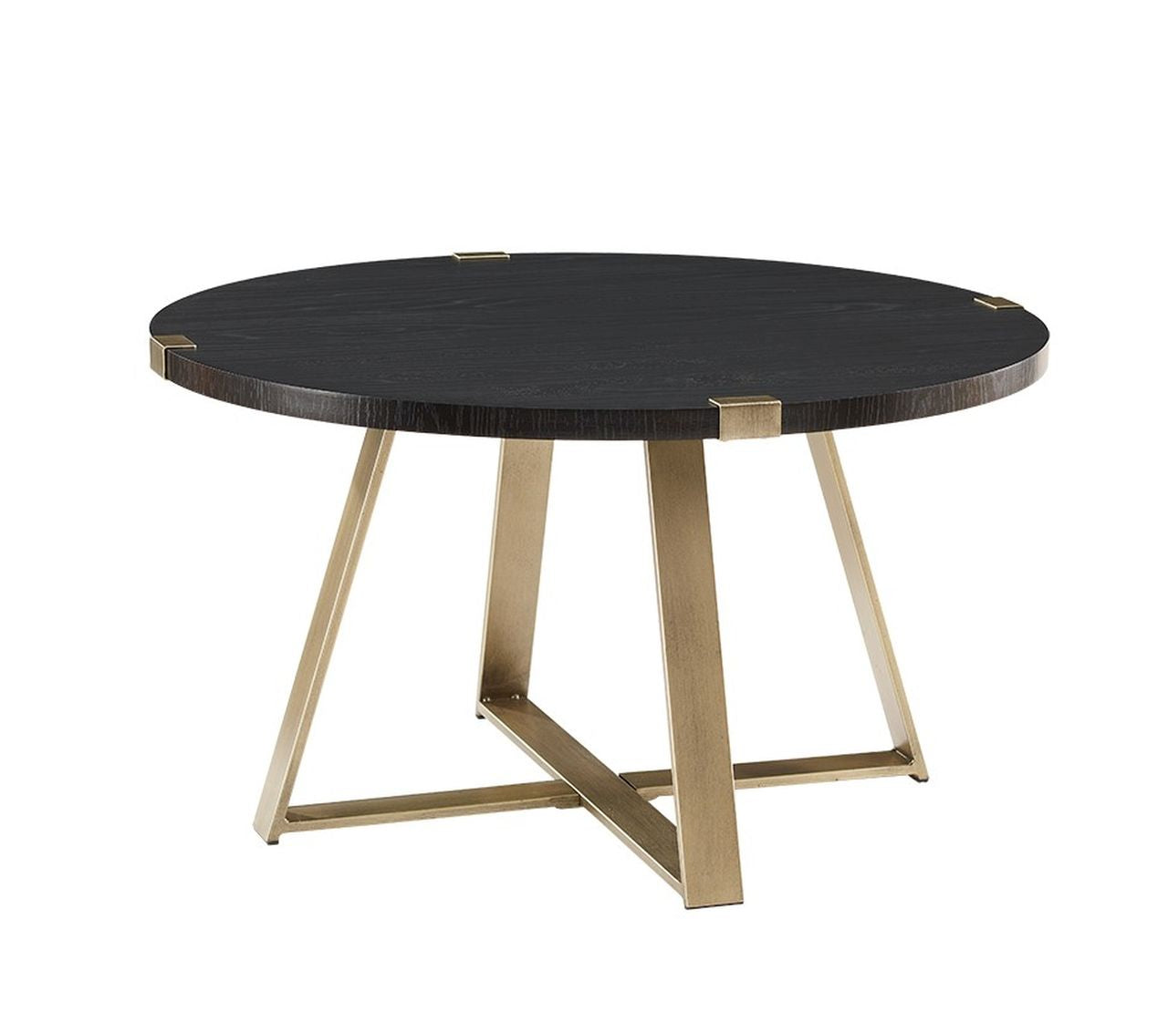 Criterion Capri Coffee Table Black - Brushed Gold - Wholesales Supply
