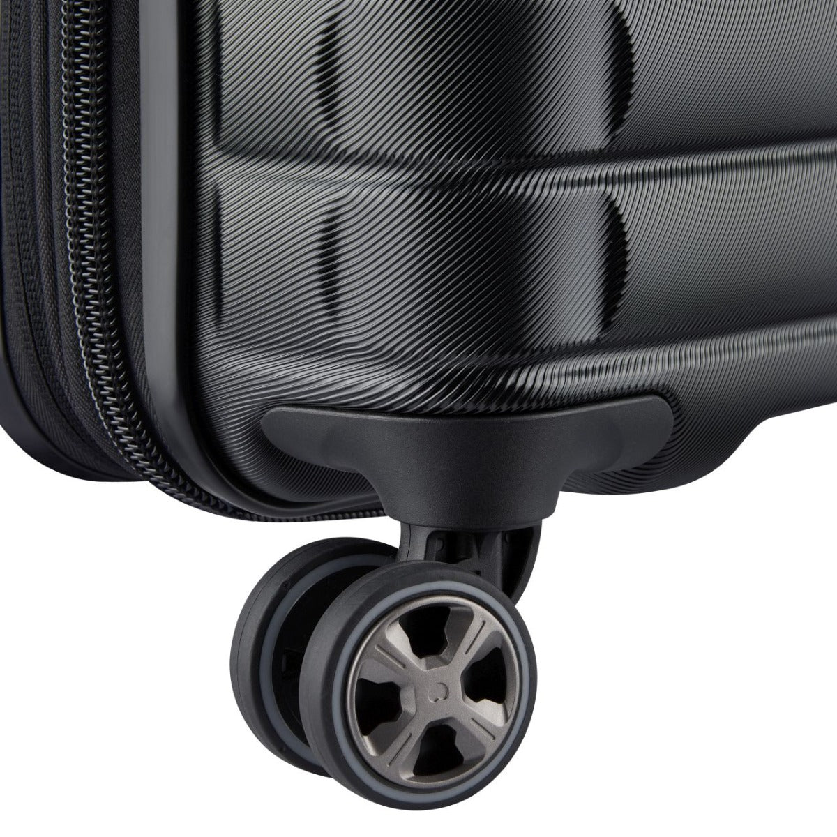 Delsey - 55cm Shadow 5.0 Val Cabin Ex 4Dr - Black - Wholesales Supply