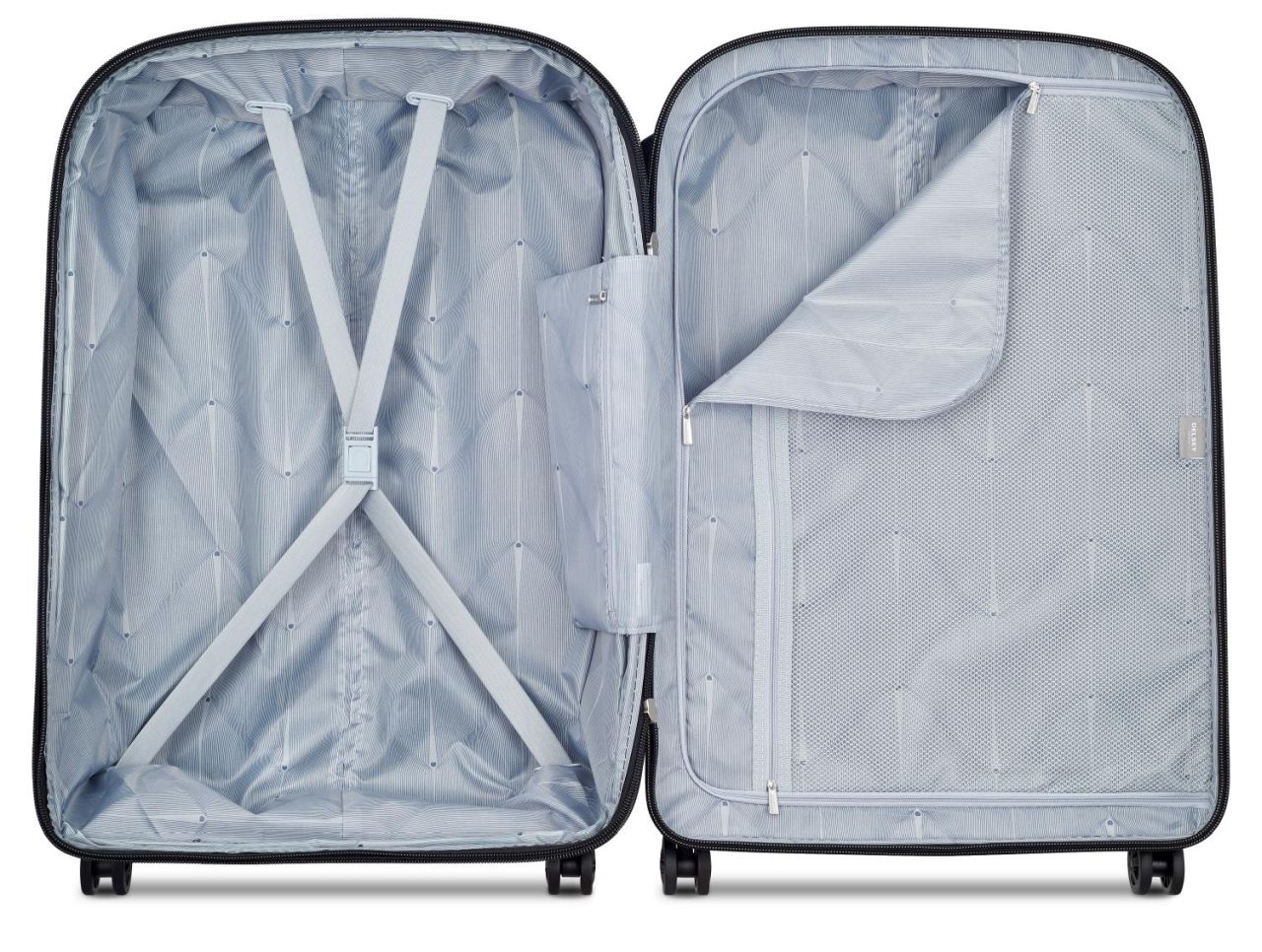 Delsey - 71cm Clavel Valise Trolley Ext 4Dr - Black - Wholesales Supply