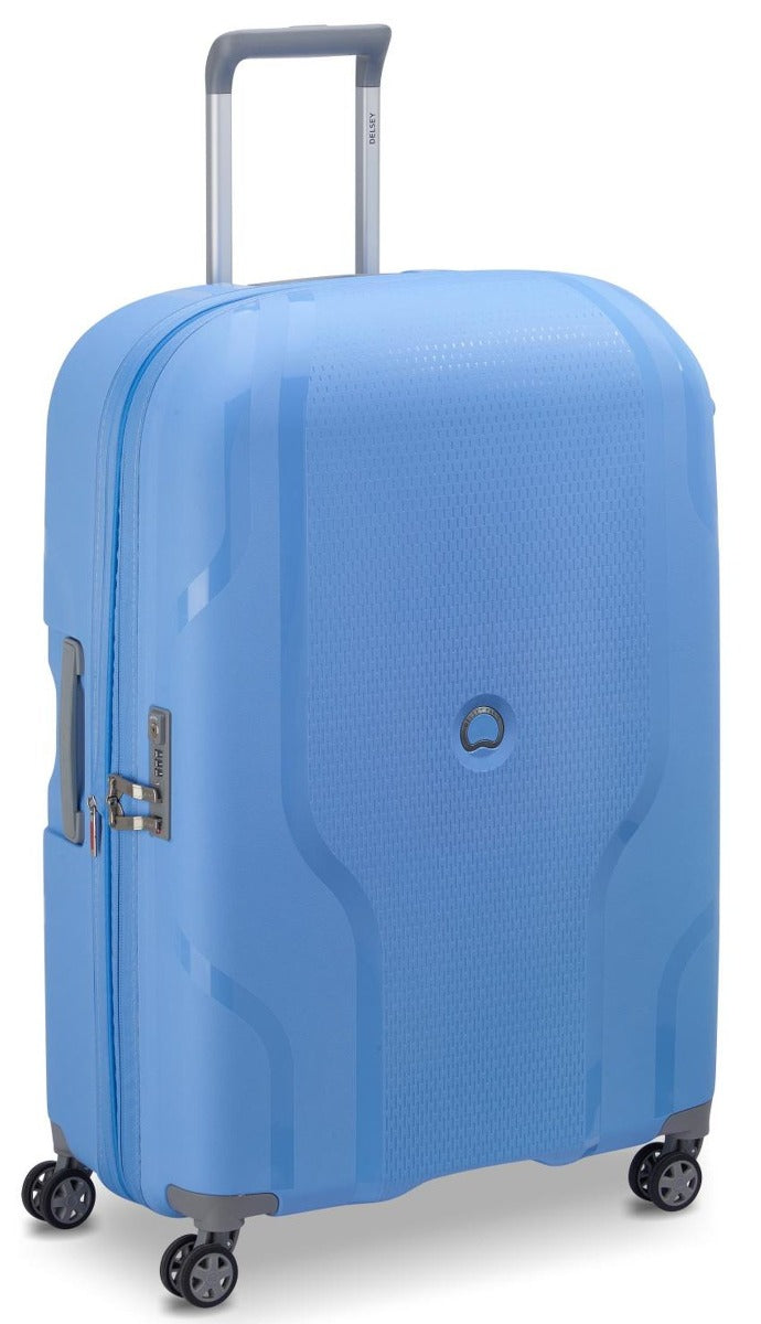 Delsey - 76cm Clavel Valise Trolley Ext 4Dr - Lavender Blue - Wholesales Supply