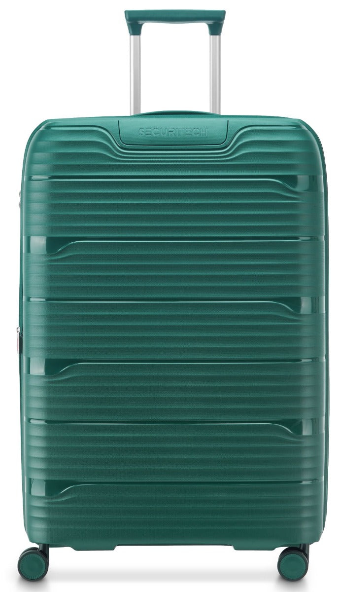 Delsey - SECURITECH 76cm Dune Val Trolley Ext 4Dr - Green - Wholesales Supply