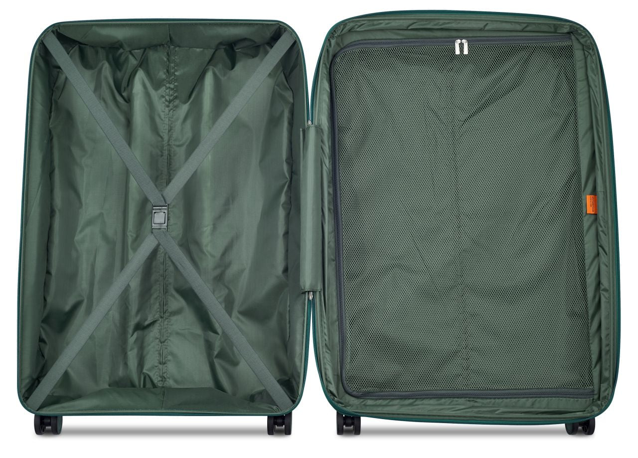 Delsey - SECURITECH 76cm Dune Val Trolley Ext 4Dr - Green - Wholesales Supply