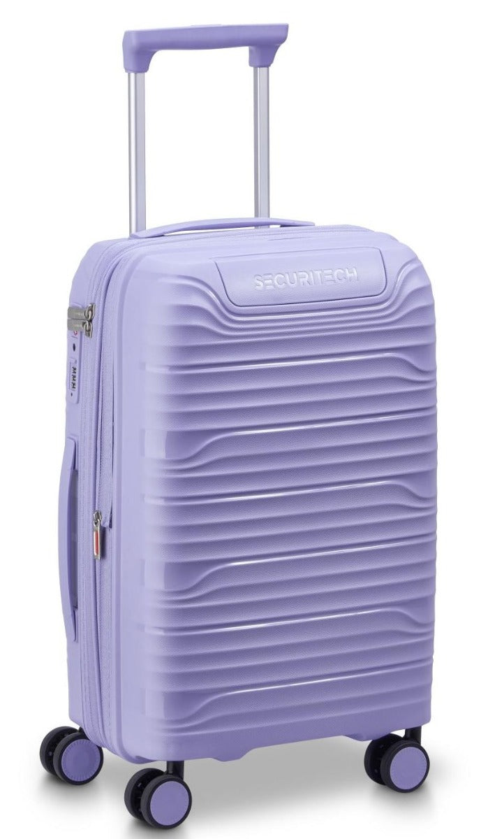 Delsey - SECURITECH 55cm Dune Val Trolley Cabin Ext 4Dr - Lavender - Wholesales Supply