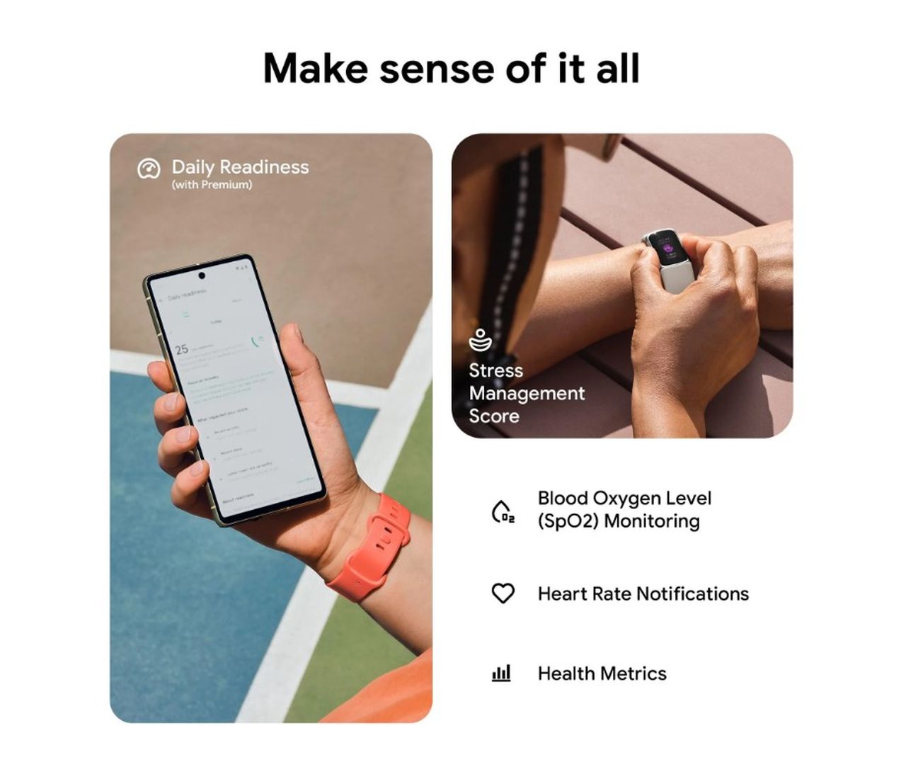 FitBit Charge 6 Fitness Tracker - Silver/Porcelain - Wholesales Supply