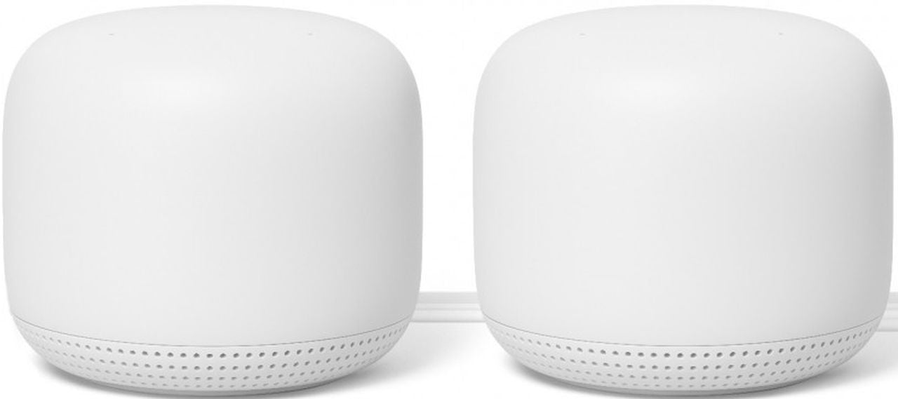 Google - Nest Wifi 2-pk (Base + 1 x Nest Wifi Point Units) - Wholesales Supply