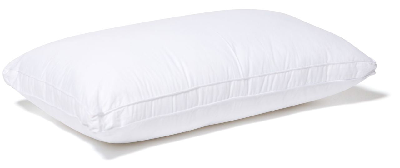 Herington - Low Allergy Low & Firm Gusseted Pillow - White - Wholesales Supply