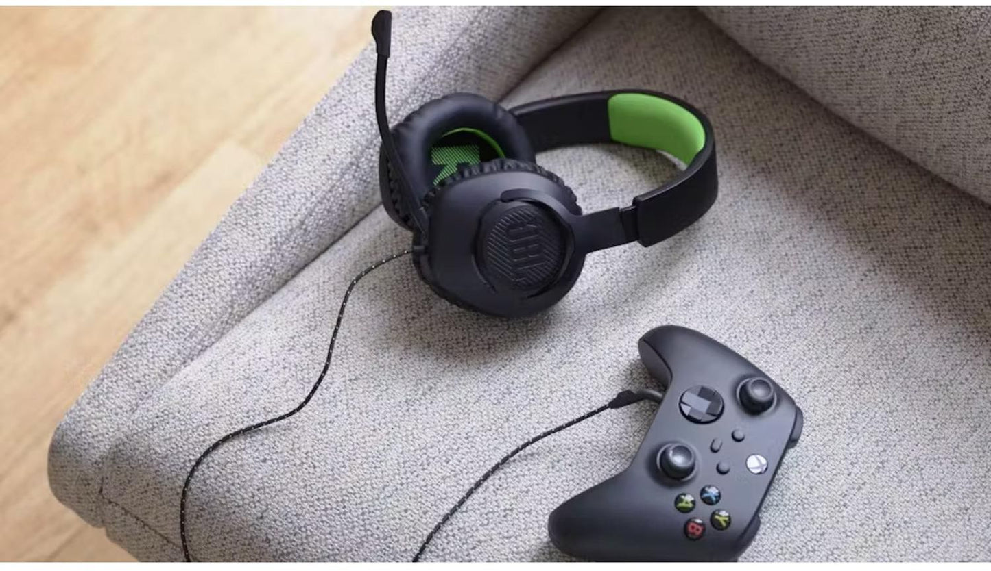 JBL - Quantum 100X Wired Over Ear Gaming Headset - Black (Xbox version) - Wholesales Supply