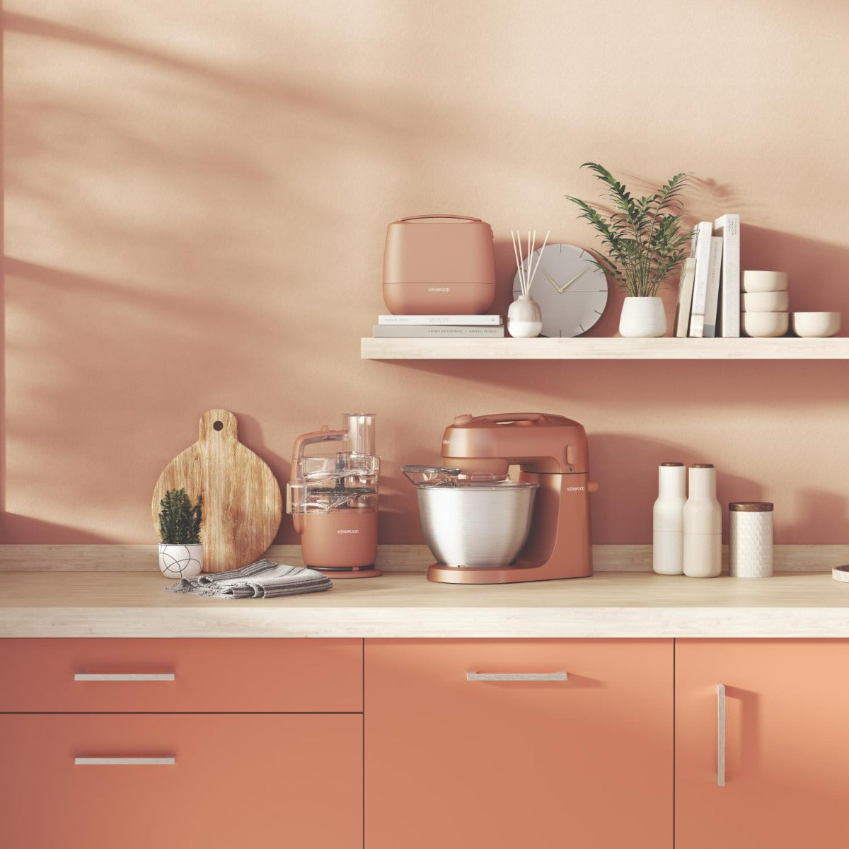 Kenwood - QuickMix Go Hand Mixer - Clay Red - Wholesales Supply