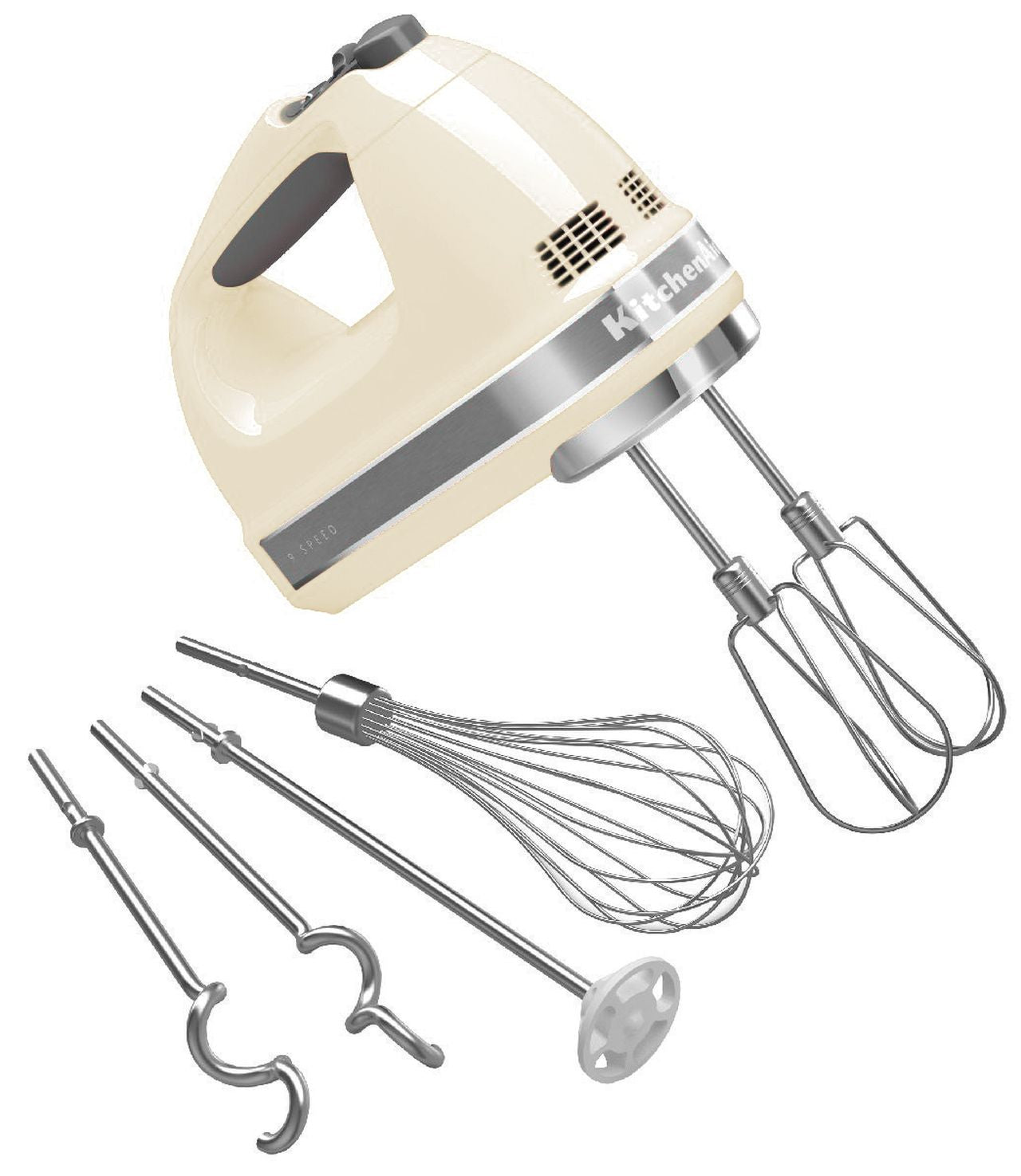 KitchenAid - Artisan Hand Mixer - Almond Cream - Wholesales Supply