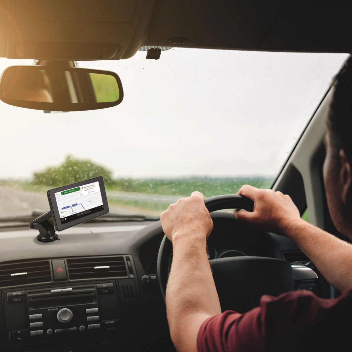 Laser - 7 inch Portable CarPlay Android Auto Touchscreen - Wholesales Supply