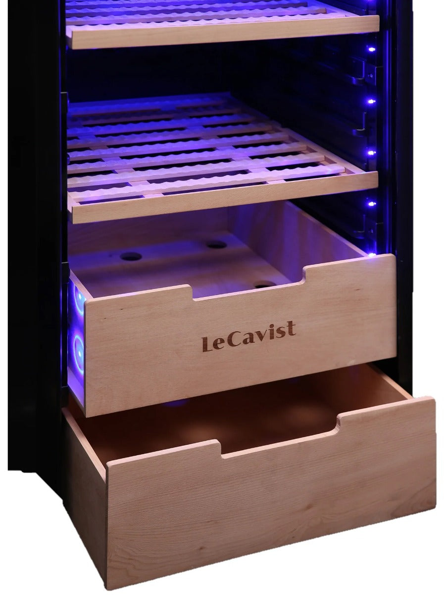 LeCavist - 226 Bottle Dual Zone Wine Fridge - Wholesales Supply