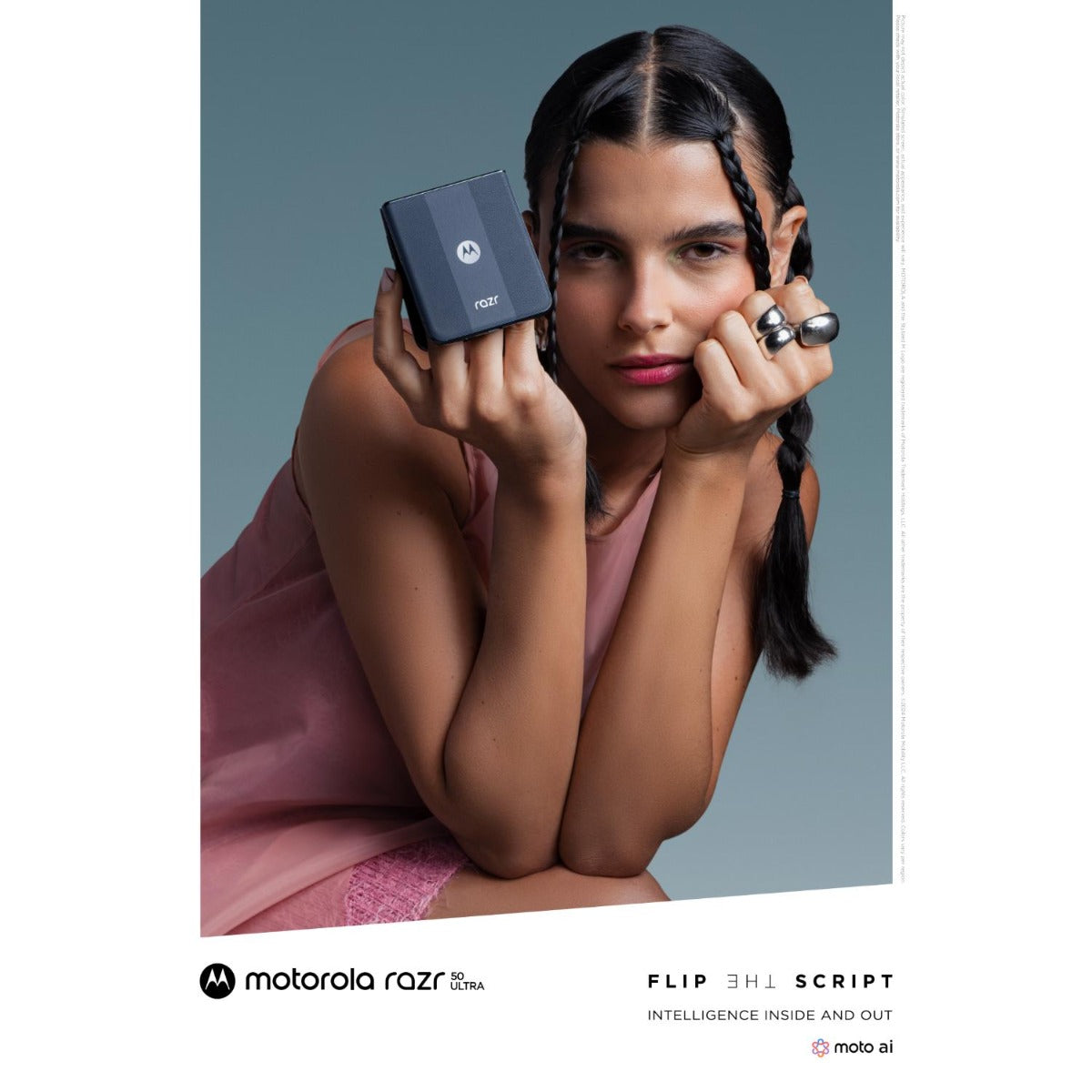 Motorola - Moto RAZR 50 Ultra 5G 512GB Blue - Wholesales Supply