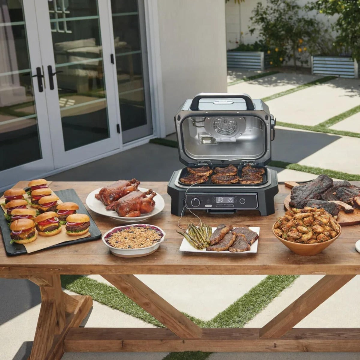 Ninja - Woodfire Pro XL Woodfire BBQ Grill - Wholesales Supply