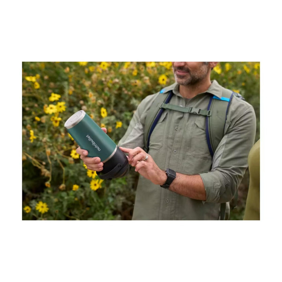 Nutribullet - Flip Blender - Stainless Eucalyptus - Wholesales Supply