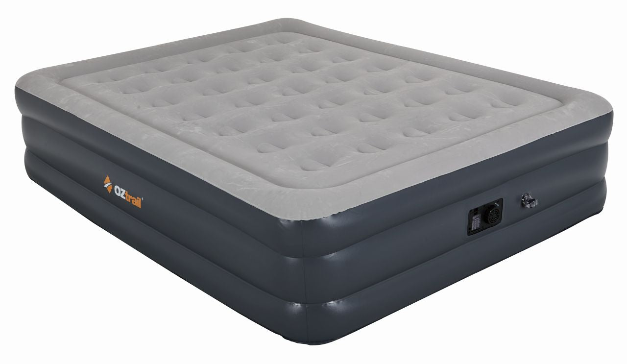 Oztrail - DuoComfort Queen 12V/240V Air Bed - Wholesales Supply