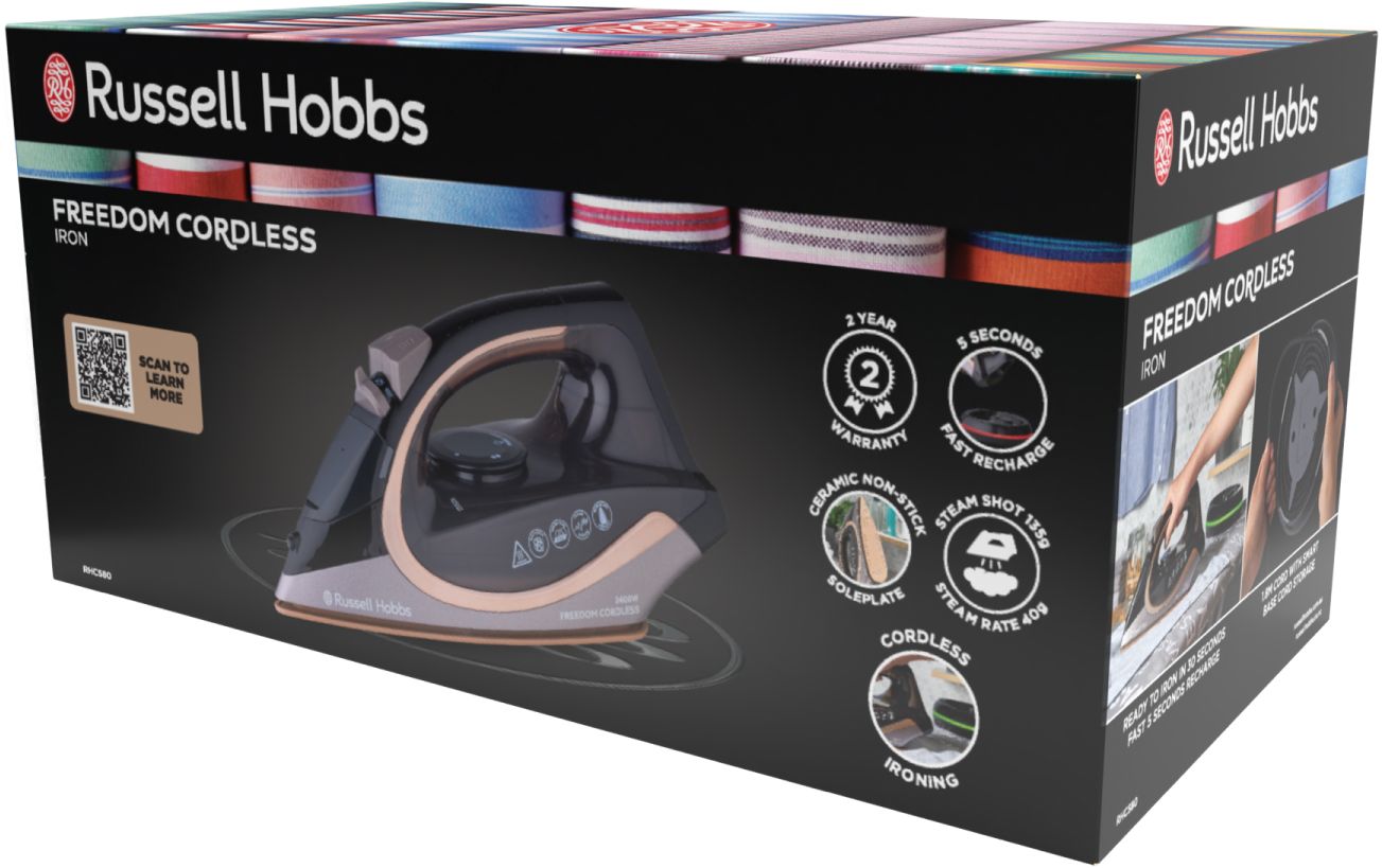 Russell Hobbs - Freedom Cordless Iron - Wholesales Supply