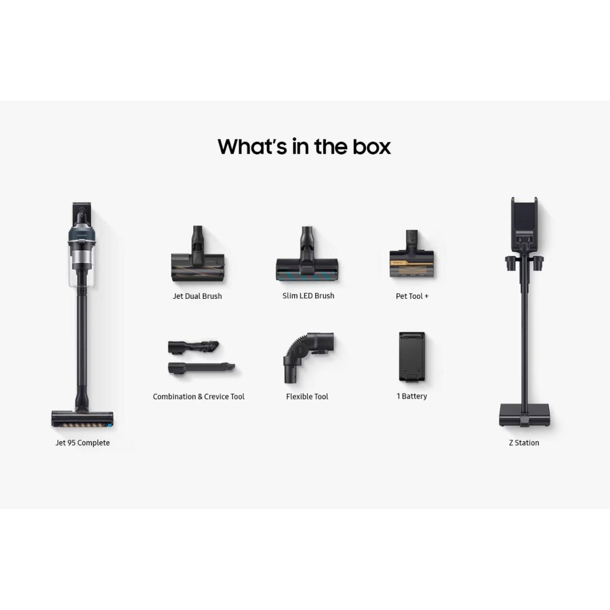 Samsung - Jet 95 Complete Stick Vacuum - Midnight Blue - Wholesales Supply