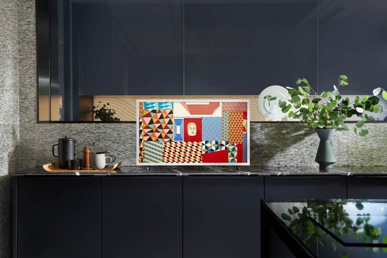 SAMSUNG Customisable Modern Frame for 50" Frame TV - White (2024) - Wholesales Supply