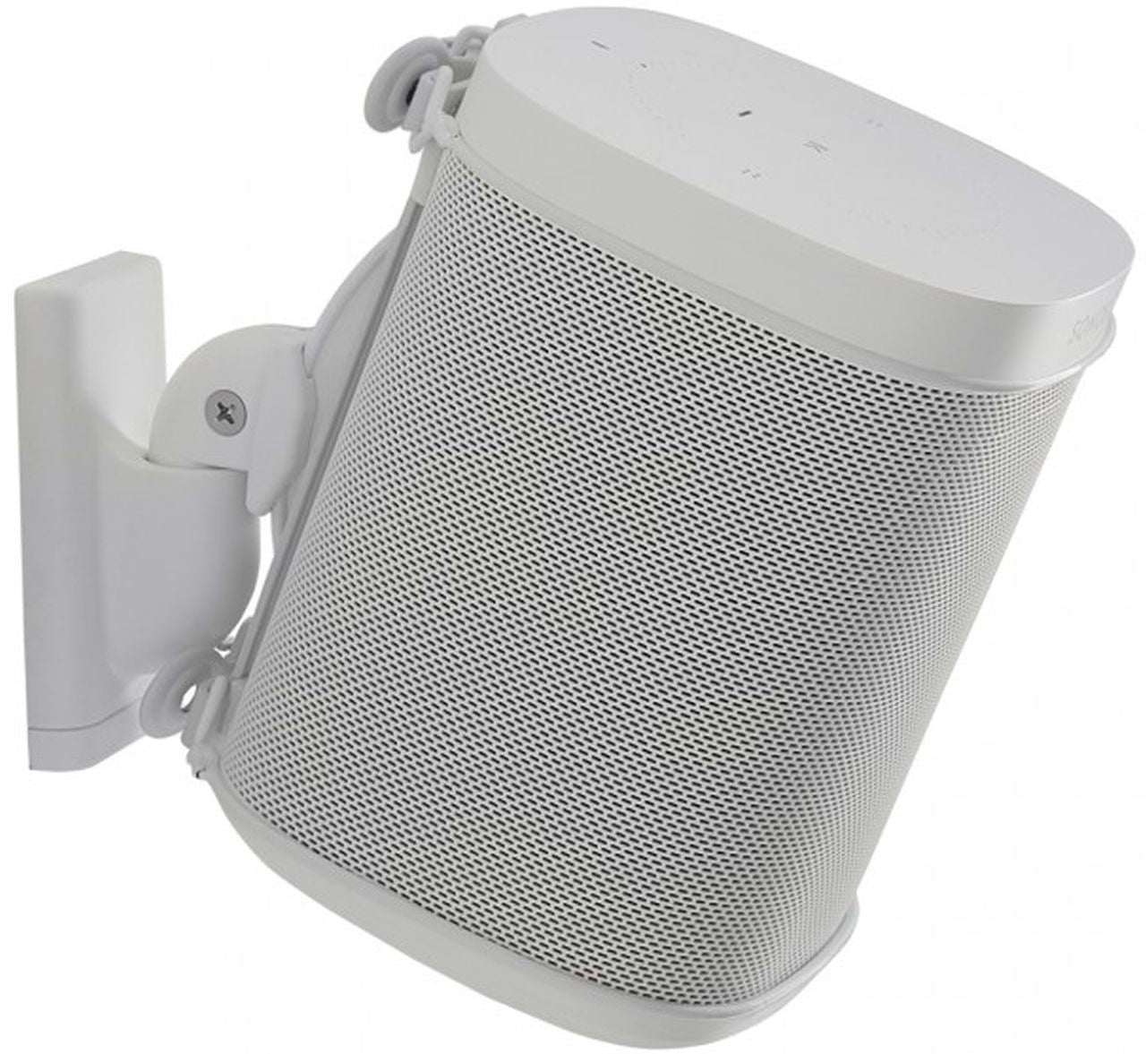 Sanus - Swivel Speaker Wall Mount (suits Sonos PLAY:1 & PLAY:3) - White - Wholesales Supply