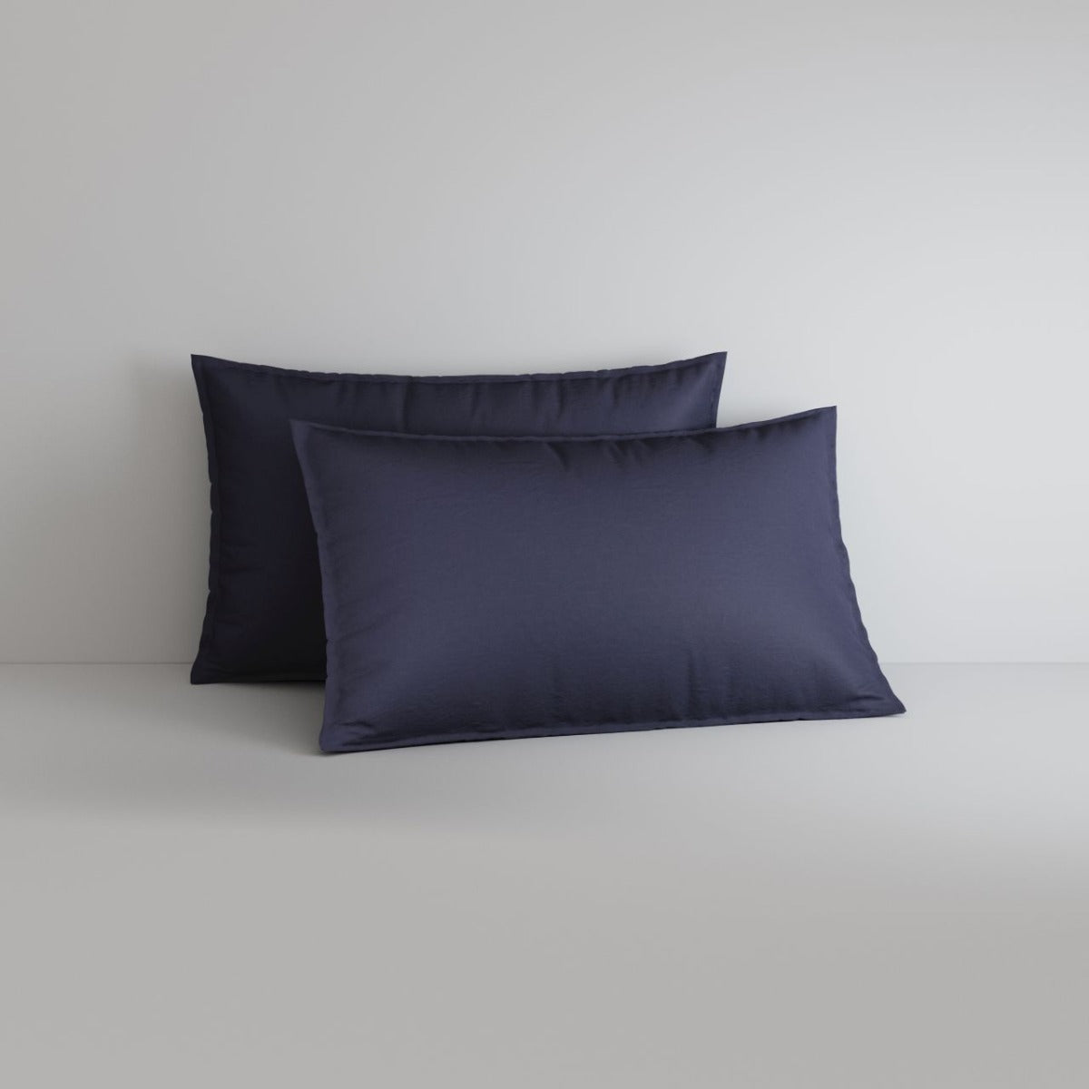Sheridan - Bayley Washed Percale Queen Sheet Set 40cm - Deep Sea - Wholesales Supply