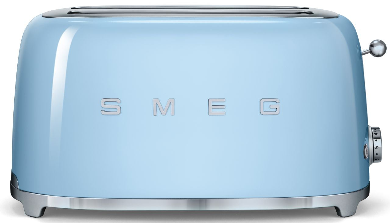 Smeg - 50's Style 4 Slice Toaster - Pale Blue - Wholesales Supply
