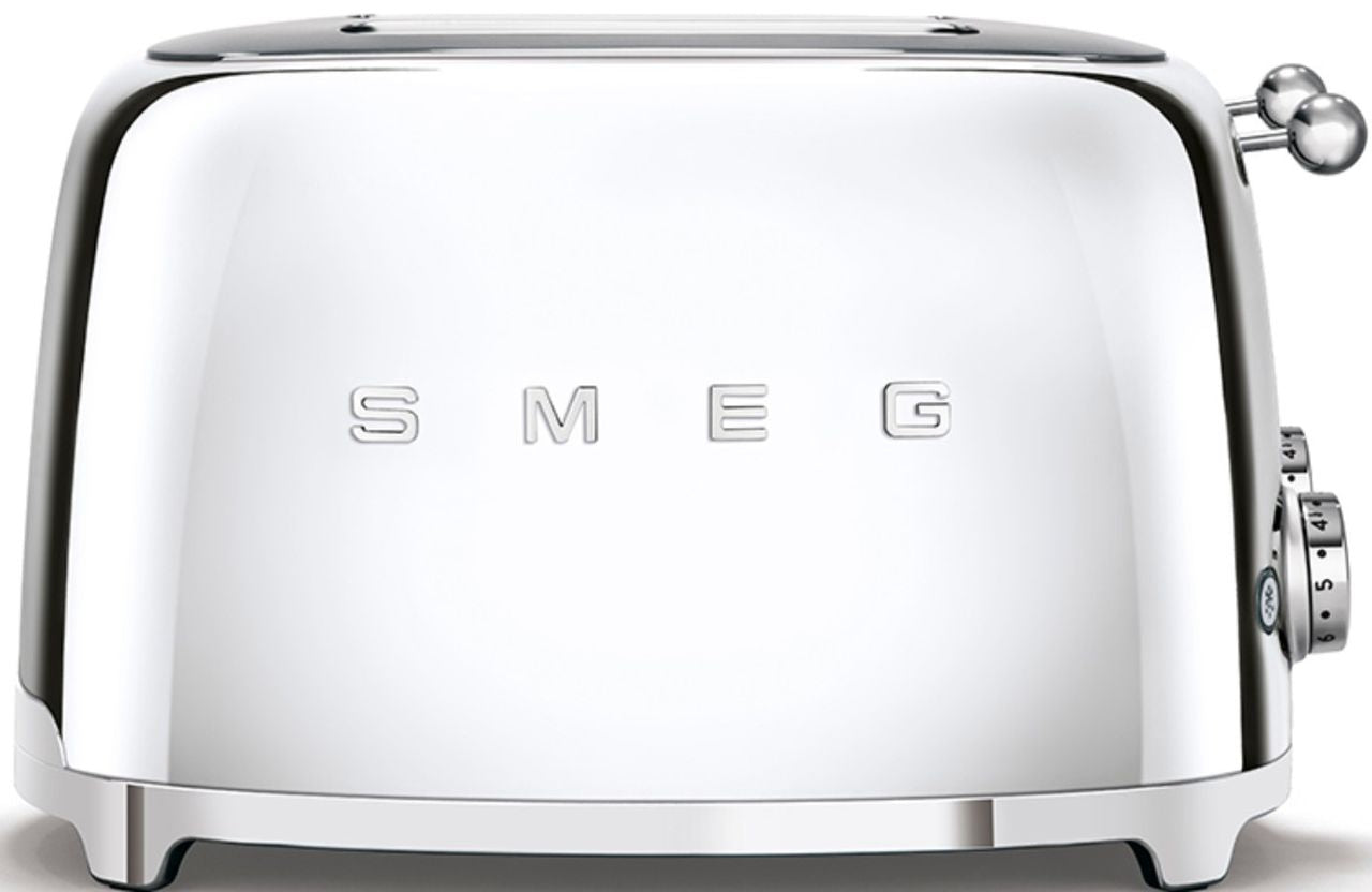 Smeg - 50's Style 4 Slice Toaster - Chrome - Wholesales Supply