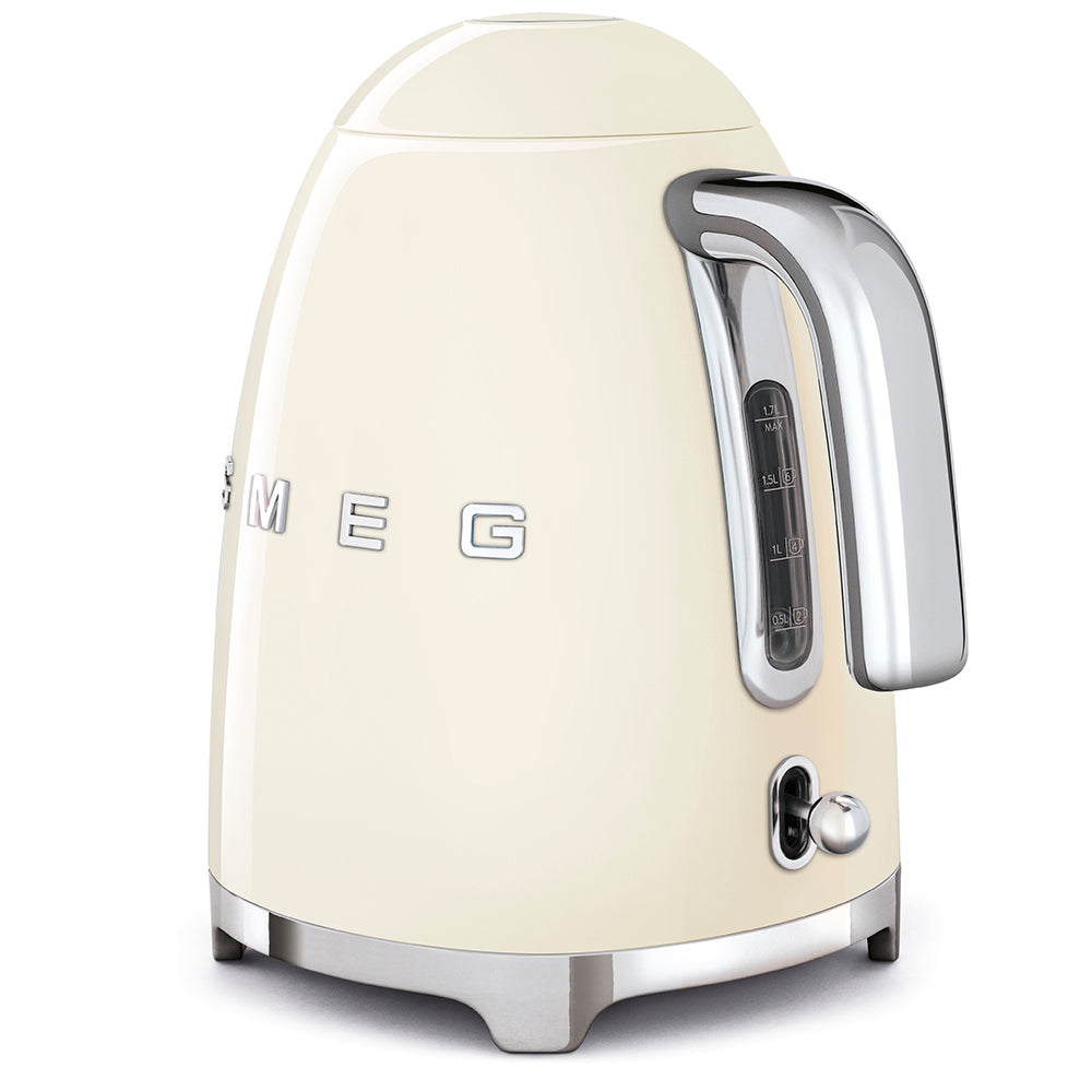 Smeg - 1.7L 50's Style Kettle - Cream - Wholesales Supply
