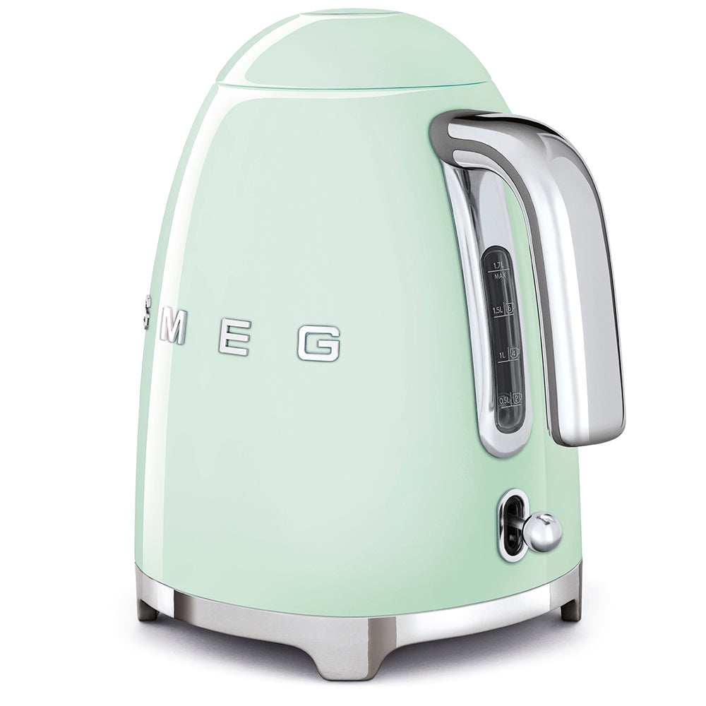 Smeg - 1.7L 50's Style Kettle - Pastel Green - Wholesales Supply