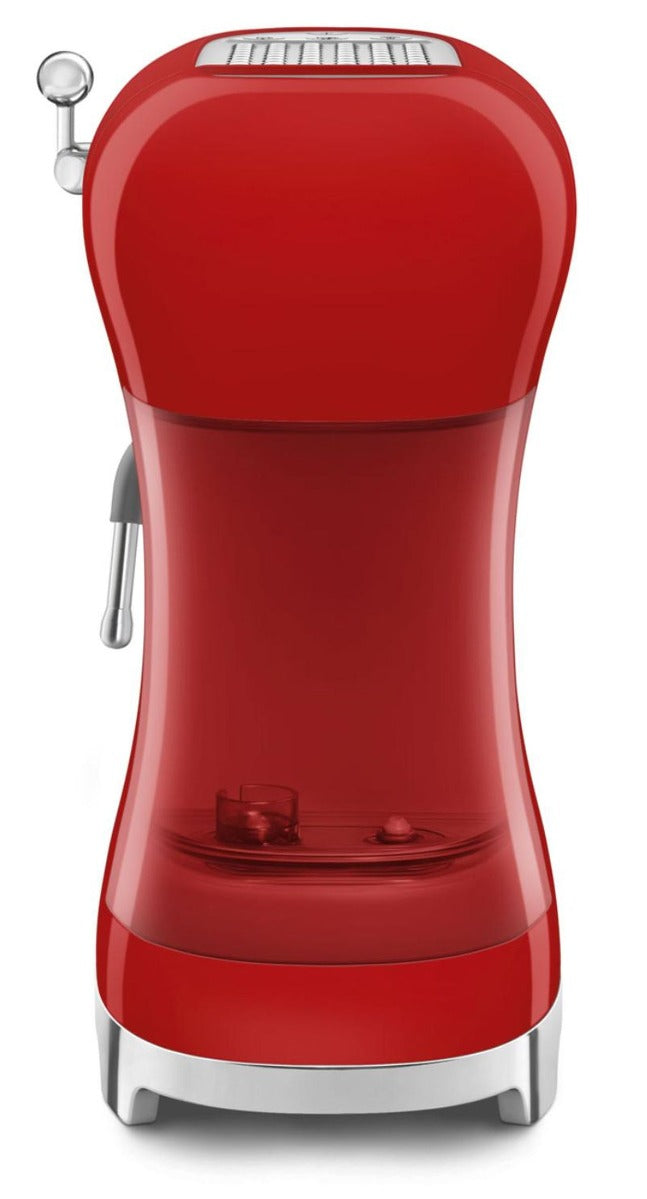 Smeg - 50's Style Espresso Machine - Red - Wholesales Supply