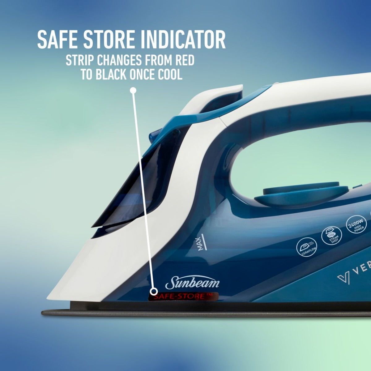 Sunbeam - Verve 600 CeraFlow Iron - Wholesales Supply