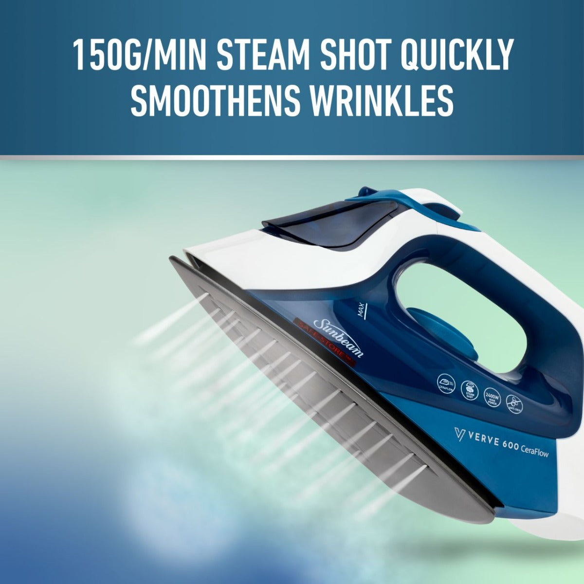 Sunbeam - Verve 600 CeraFlow Iron - Wholesales Supply