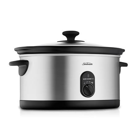 Sunbeam - 5.5L SecretChef Slow Cooker - Stainless Steel - Wholesales Supply