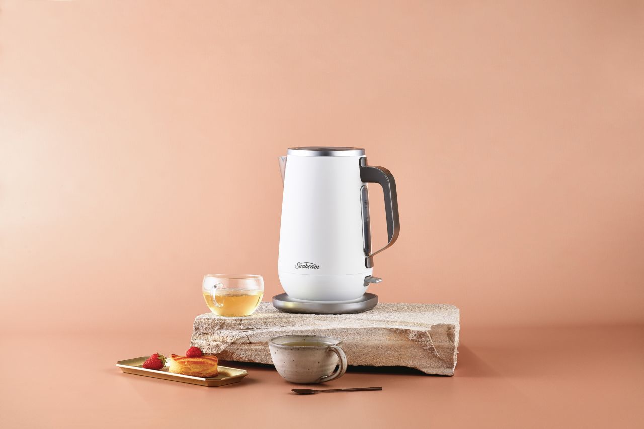 Sunbeam - 1.7L Kyoto City Collection Kettle - White - Wholesales Supply