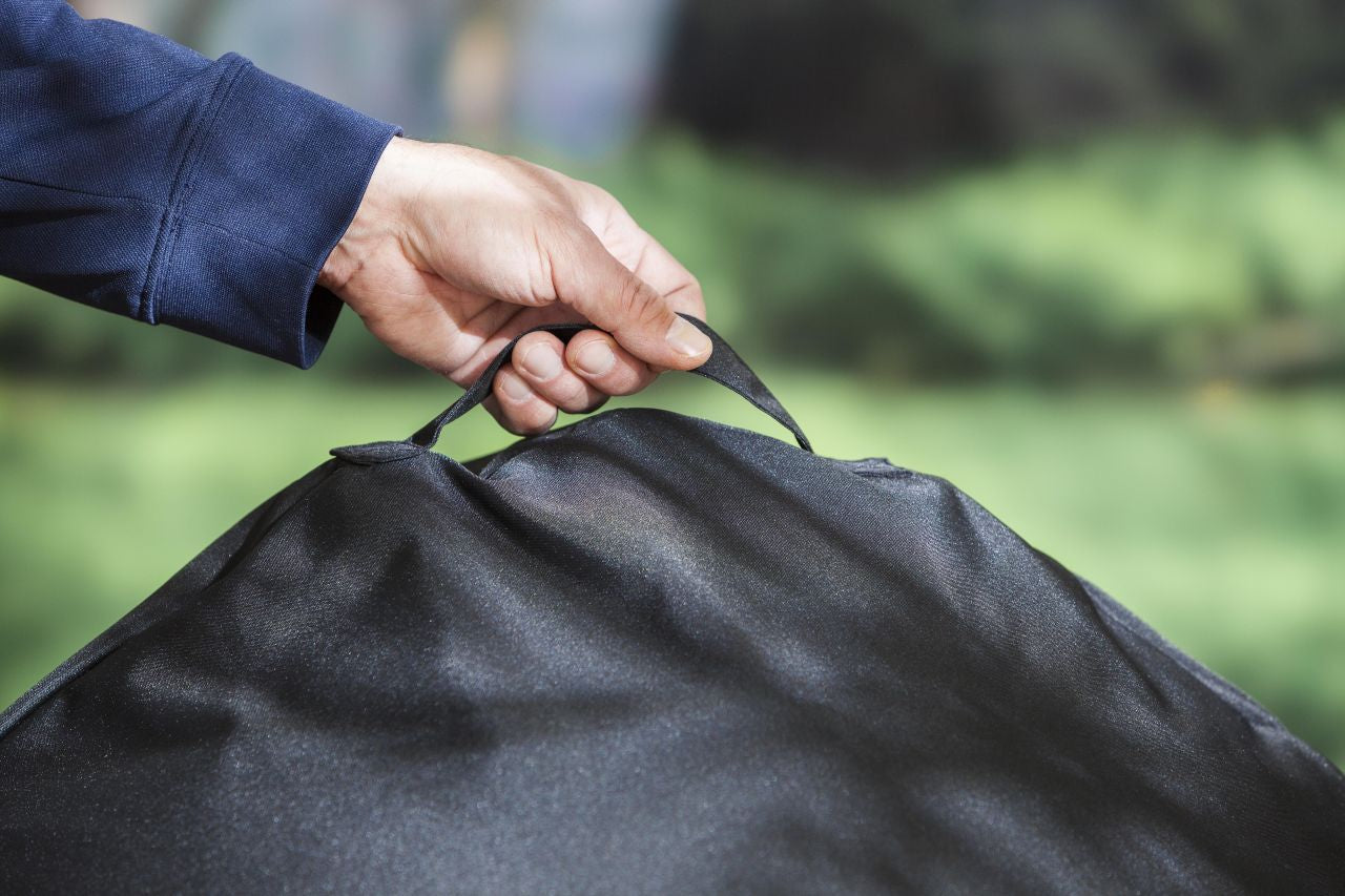 Weber - 57cm Deluxe Weatherproof Kettle Cover - Black - Wholesales Supply