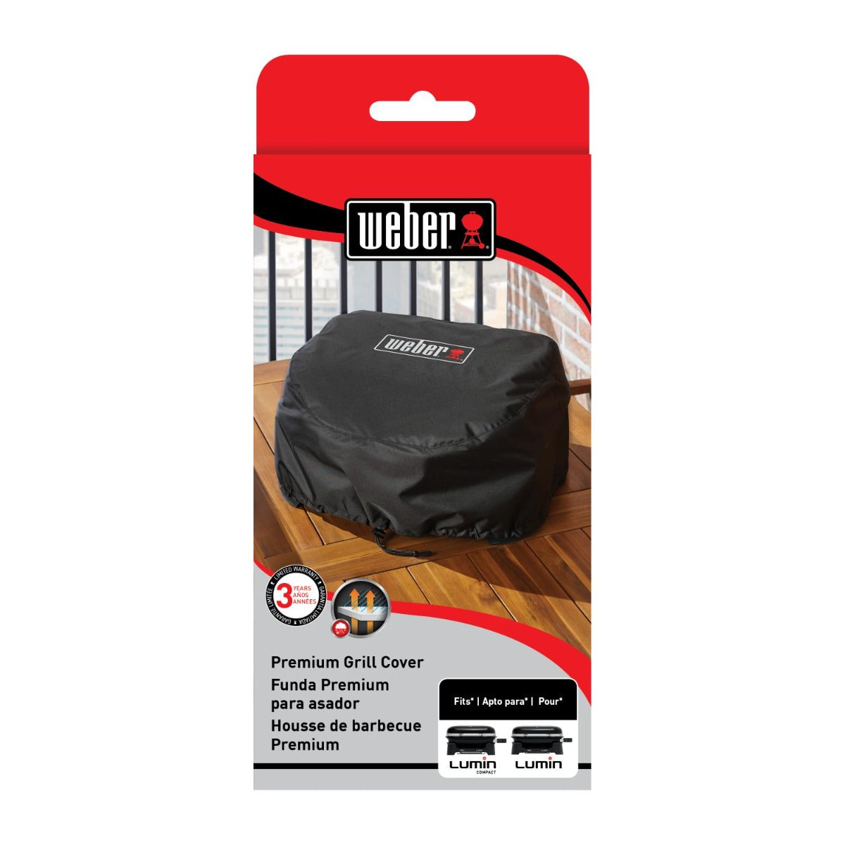 Weber - Cover for Lumin Premium Electric BBQ (92010924) - Wholesales Supply