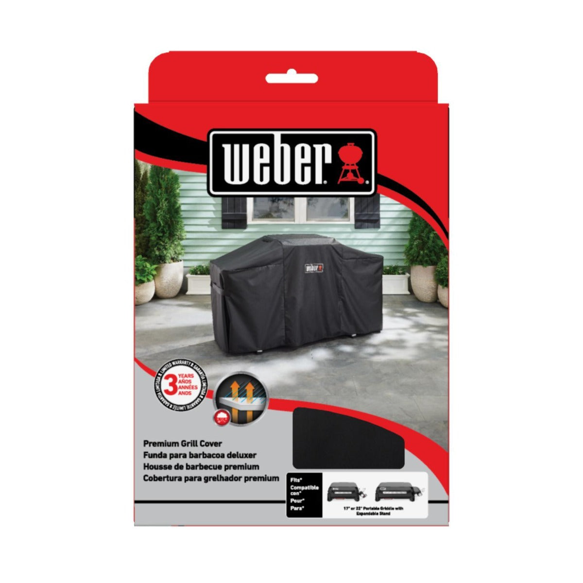 Weber - Cover for Slate Tabletop Premium Griddle and Stand - Wholesales Supply