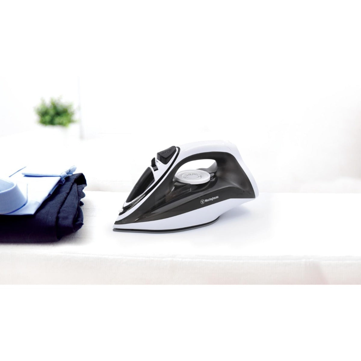 Westinghouse - 2200W Steam Iron - Black/White - Wholesales Supply