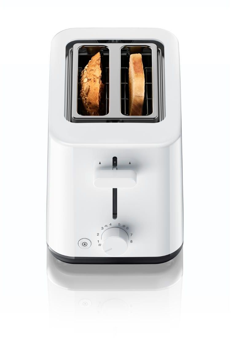 Braun - Breakfast1 2 Slice Toaster - White
