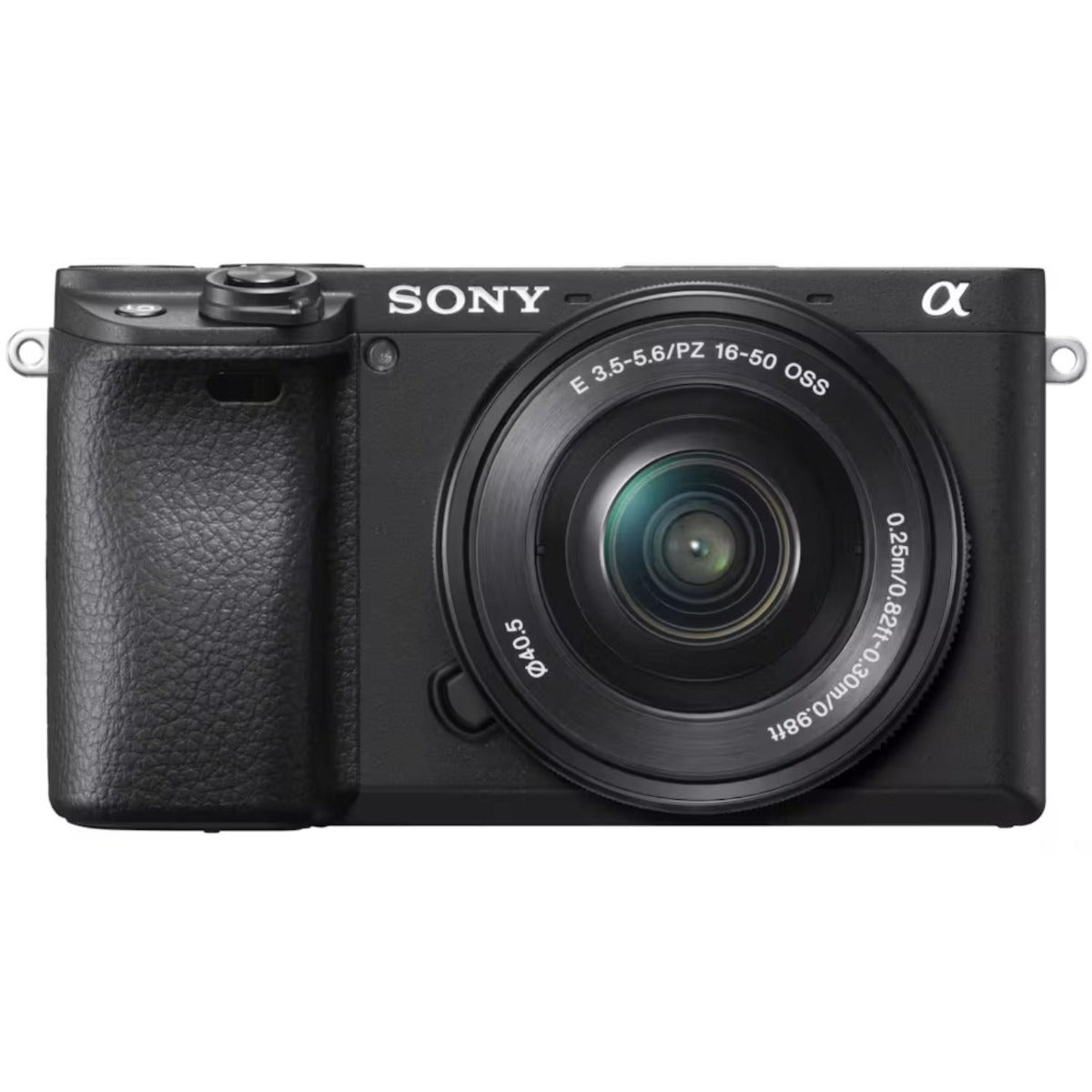 Sony - A6400 Camera Body + 16-50mm M2 Lens Kit - Black