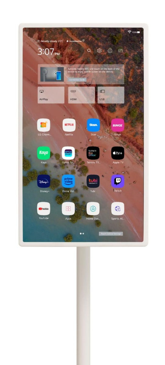 LG - 27" STANBYME LED Smart TV (2023)