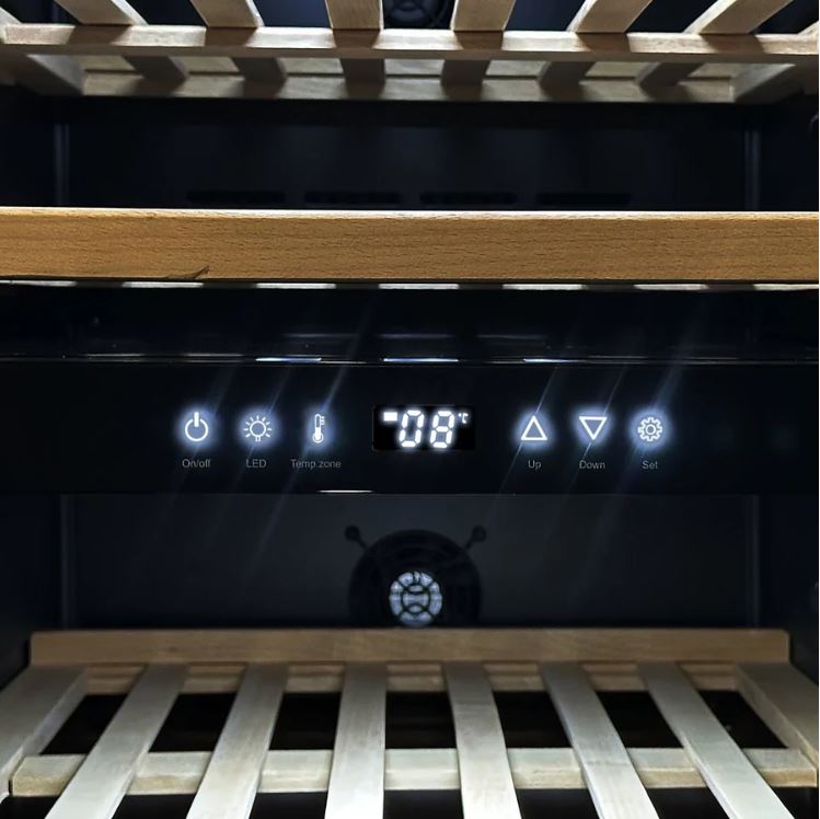 LeCavist - 56 Bottle Dual Zone Wine Fridge