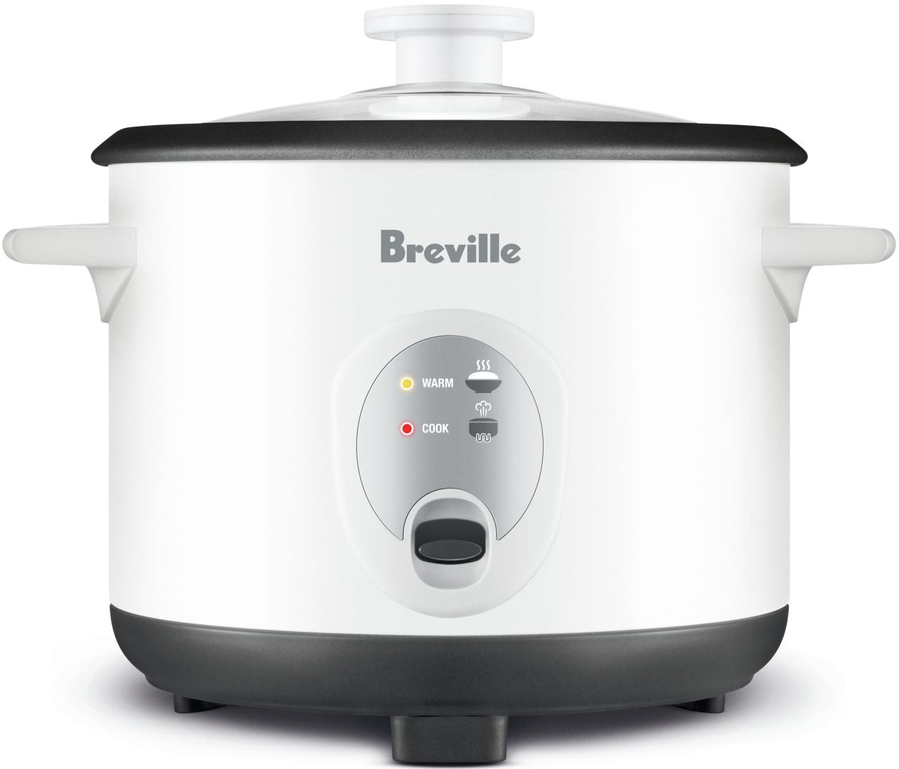 Breville - The Set & Serve Rice Cooker - White