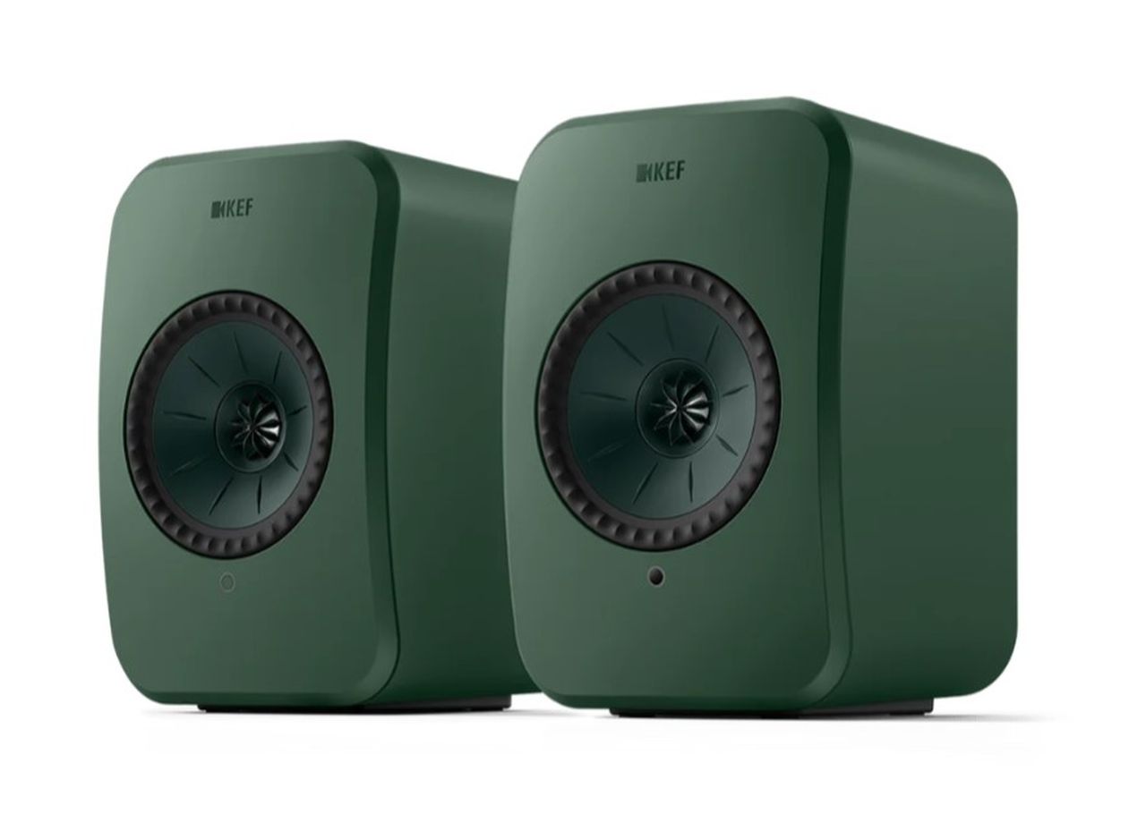 KEF LSX II LT Wireless HiFi Speakers - Sage Green