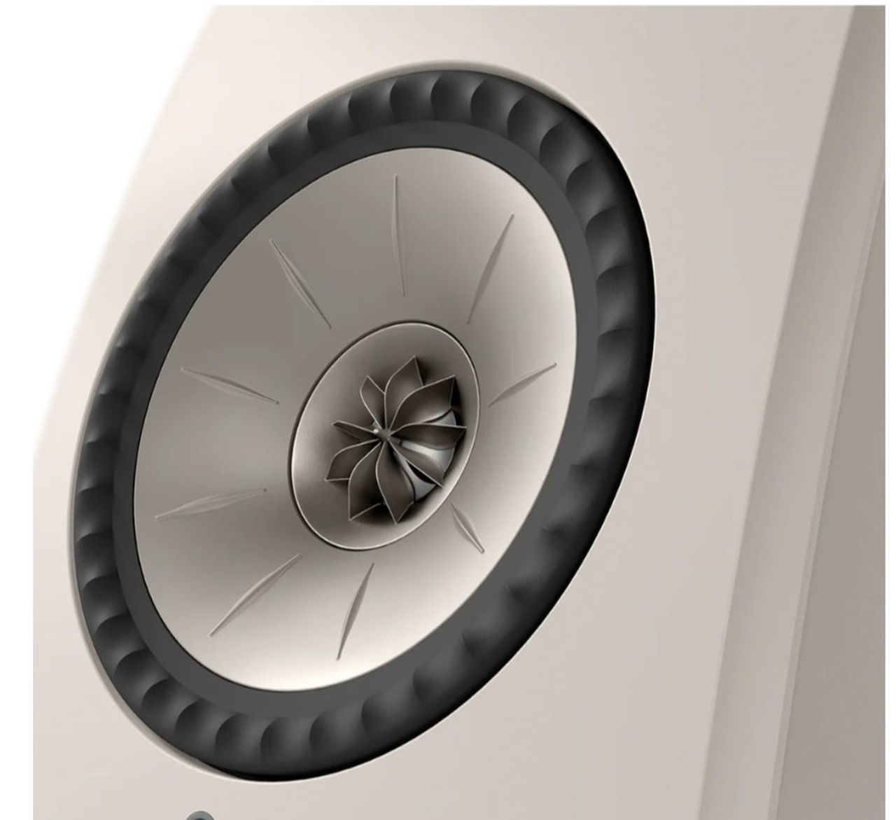 KEF LSX II LT Wireless HiFi Speakers - Stone White